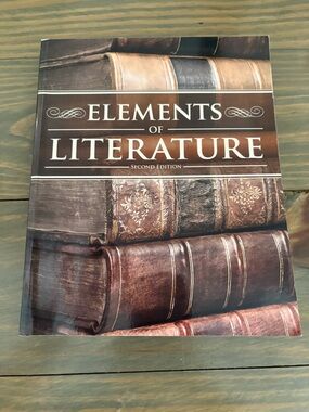 EUC BJU PRESS (Bob Jones) Homeschool ELEMENTS OF LITERATURE 2nd Edition Textbook